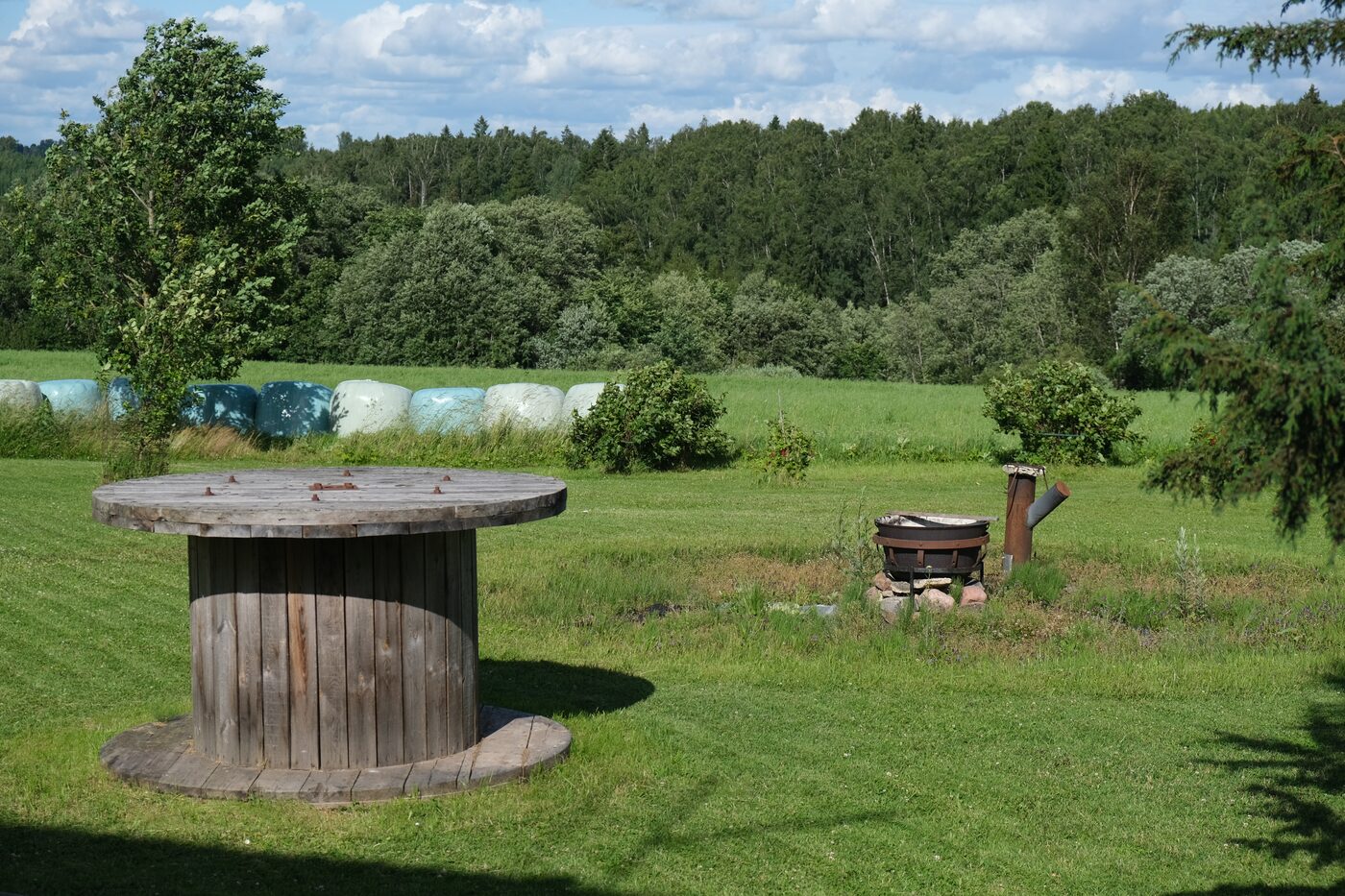 Saunamaja õueala