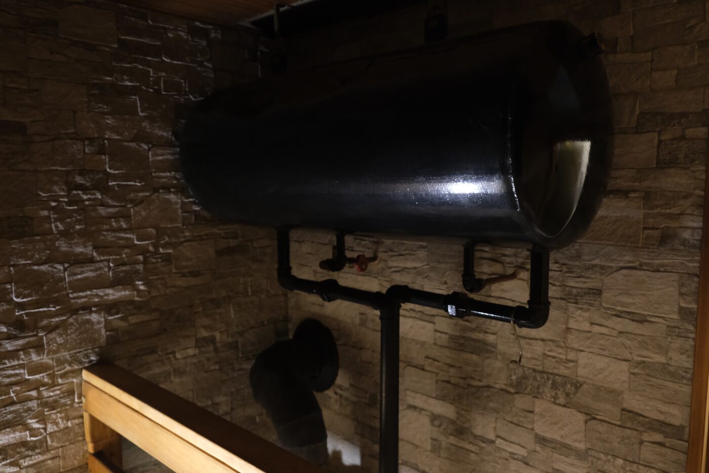 Sauna puuküttega keris